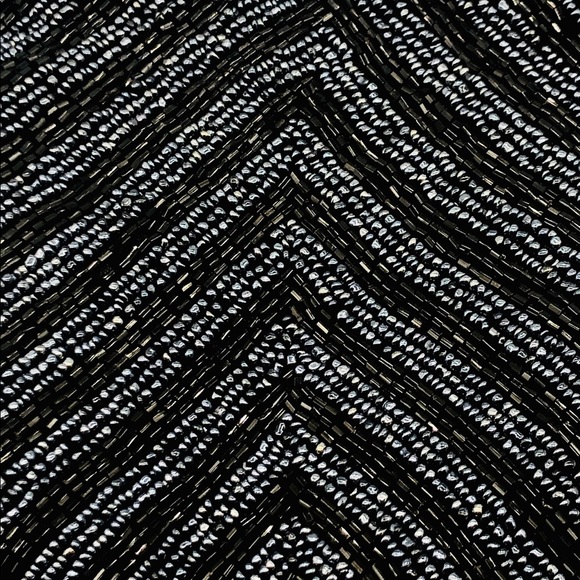 Black Beaded Evening Bag - Picture 2 of 6